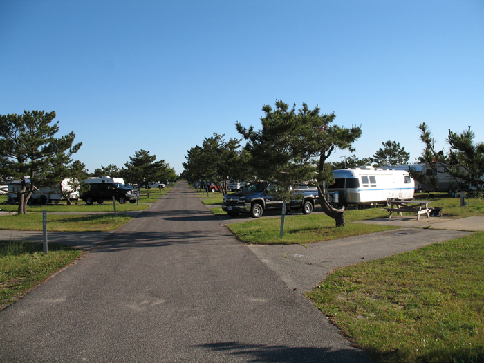 Parked at Salisbury Beach