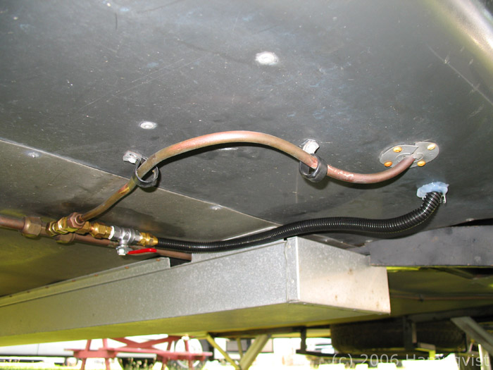 Underbelly plumbing