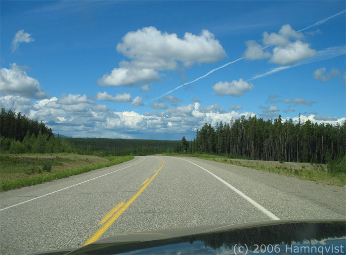 Along the road to Yukon