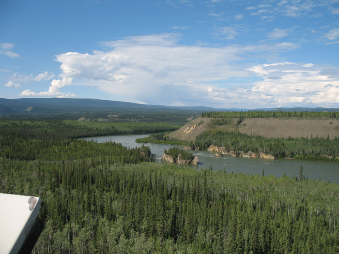 Five Finger Rapids along the Yukon River