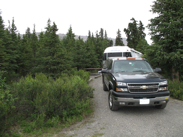 Our campsite in Denali NP