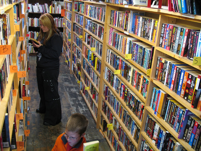 Shopping for used books in Juneau