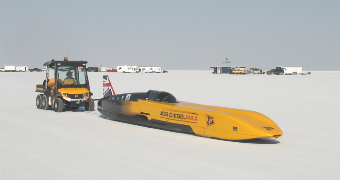 Someone broke a speed record with diesel. We're not sure if it was this one.