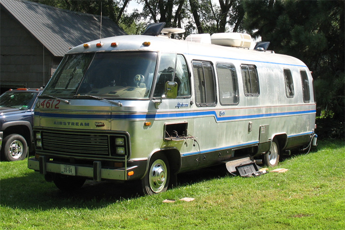 Gene also has a 1979 motorhome 'proto' built by Argosy before they were bought by Airstream...
