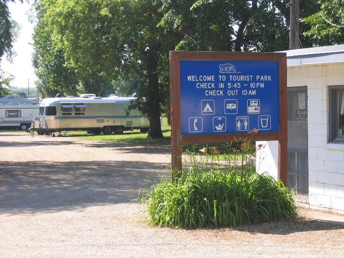 Camping in town