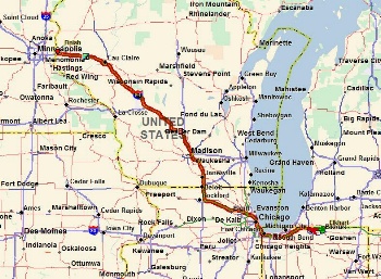 Elkhart to Hudson