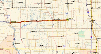 Valley City to Bismarck
