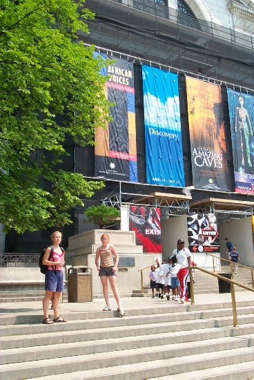 Getting ready to visit Smithsonian museum of Natural history
