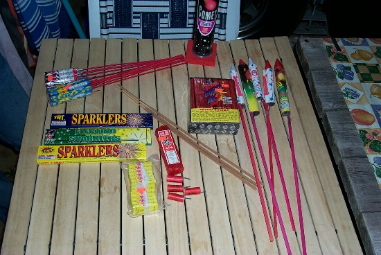 Fireworks for the big boys