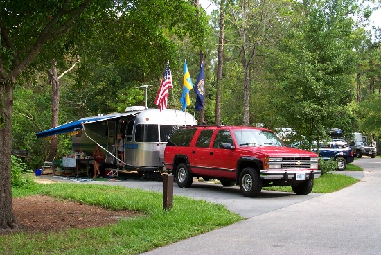 Ready for morning breakfast at Fort Wilderness