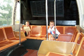 Riding the Disney bus back home