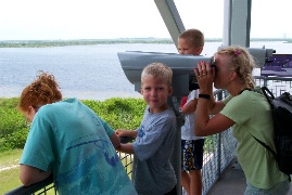 Looking at rockets and nature