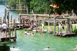 Balancing games in the water