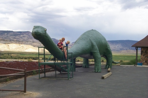 A real dinosaur