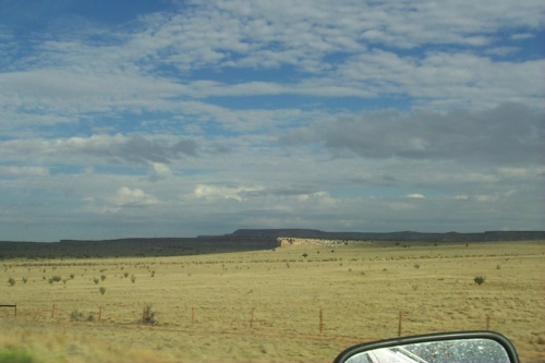 Desert scenes from our truck