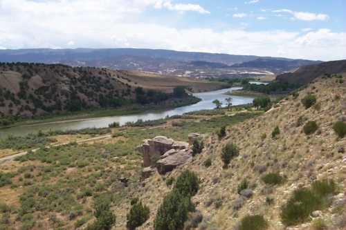 The river