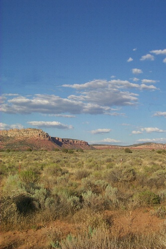 On our way back to Kanab