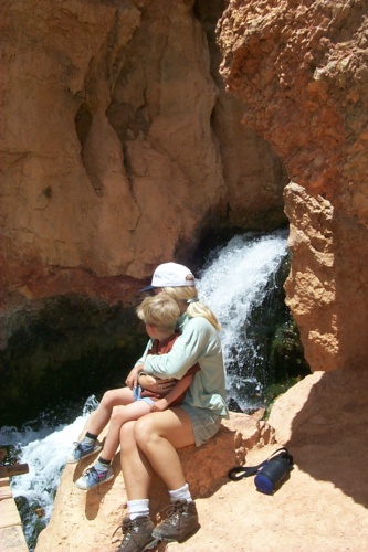 The actual Cascade Falls