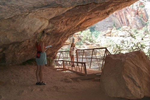 A cave along the trail